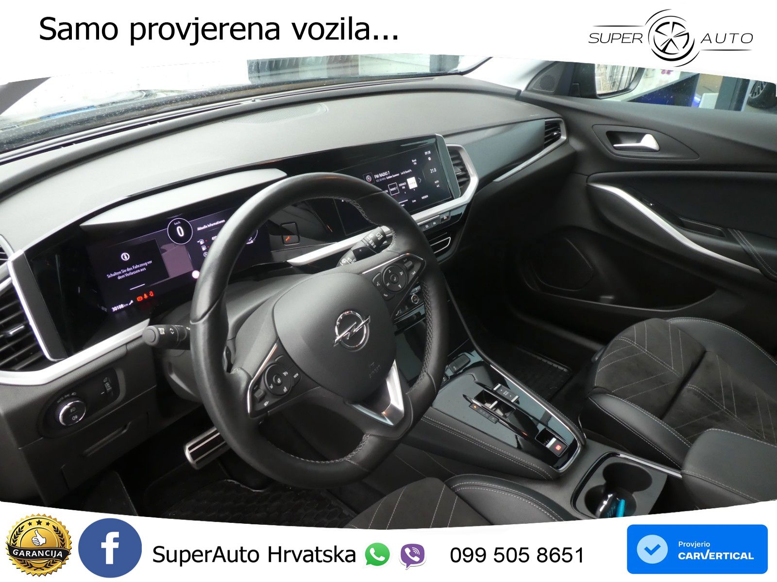 Opel Grandland 1.2i Turbo (130 KS) Automatic Elegance LED+GR SJED+ACC