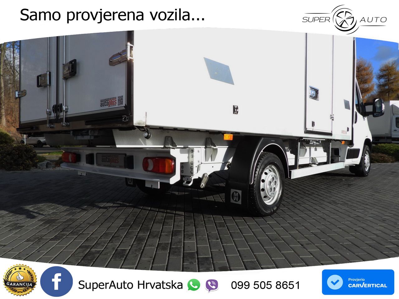 Peugeot BOXER KÜHLKOFFER 0C 8 PALETTEN TEMPOMAT LED 140 KS