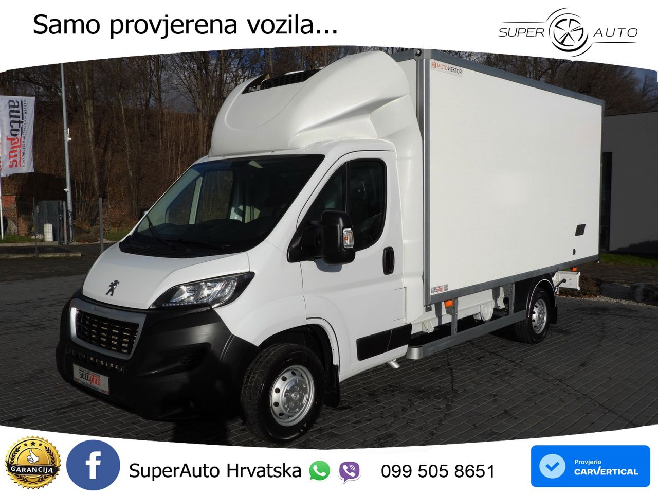 Peugeot BOXER KÜHLKOFFER 0C 8 PALETTEN TEMPOMAT LED 140 KS
