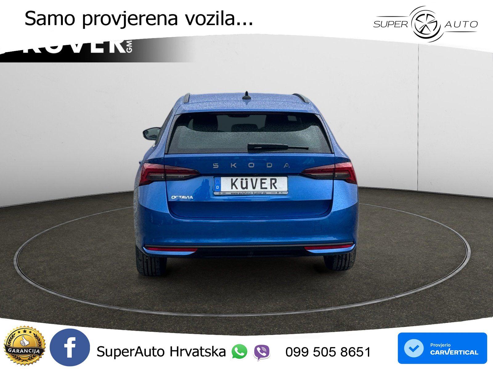 Škoda Octavia Combi 2.0 TDI (150 KS) DSG Selection LED+GR SJED+ACC