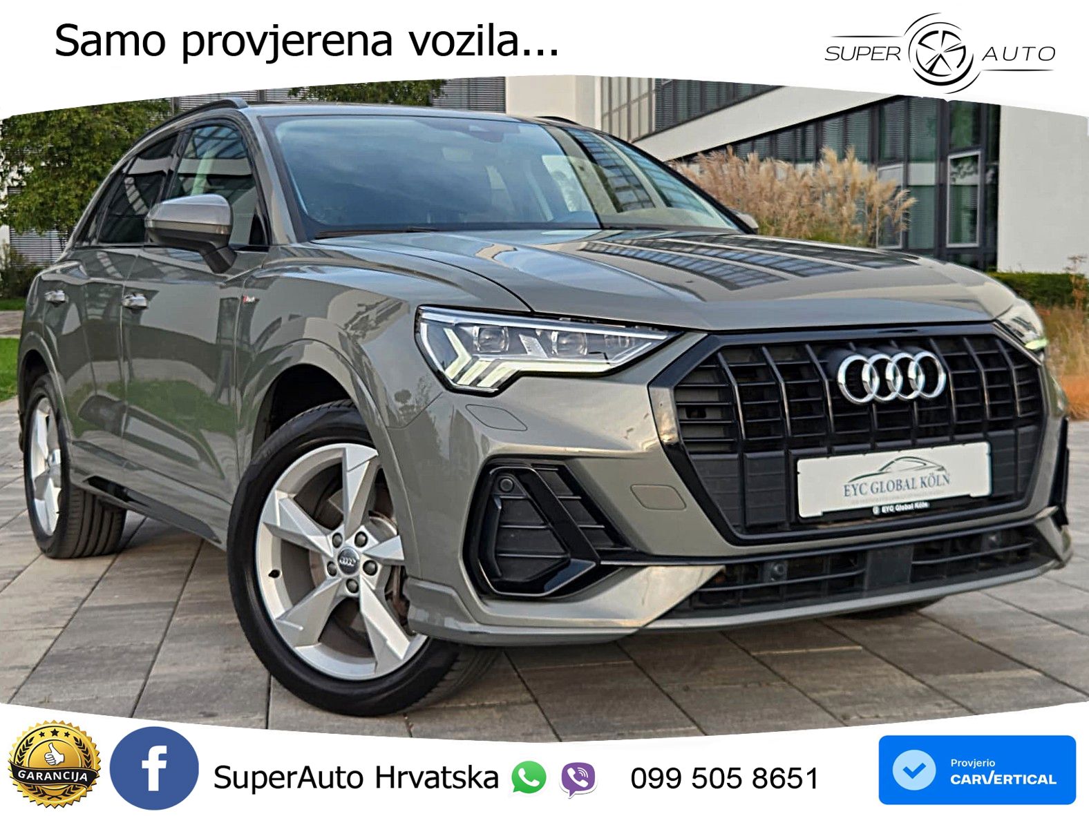 Audi Q3 40 TFSI (190 KS) quattro S tronic S line