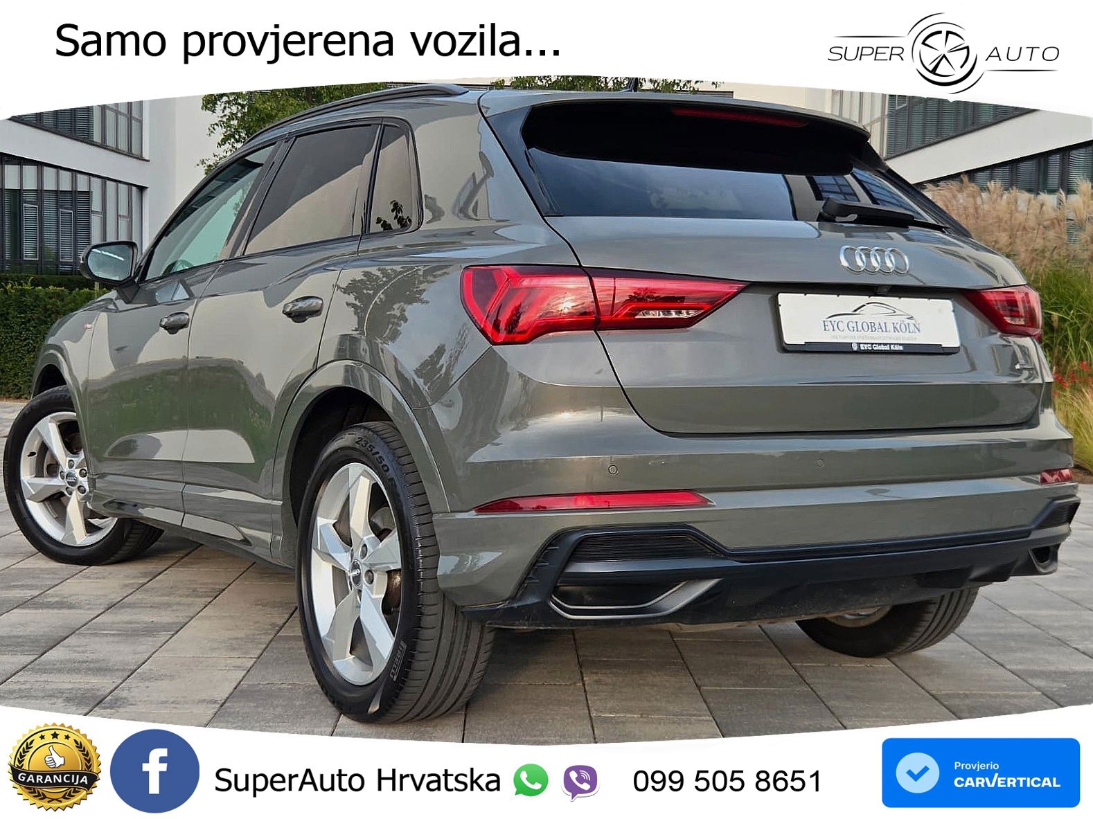 Audi Q3 40 TFSI (190 KS) quattro S tronic S line