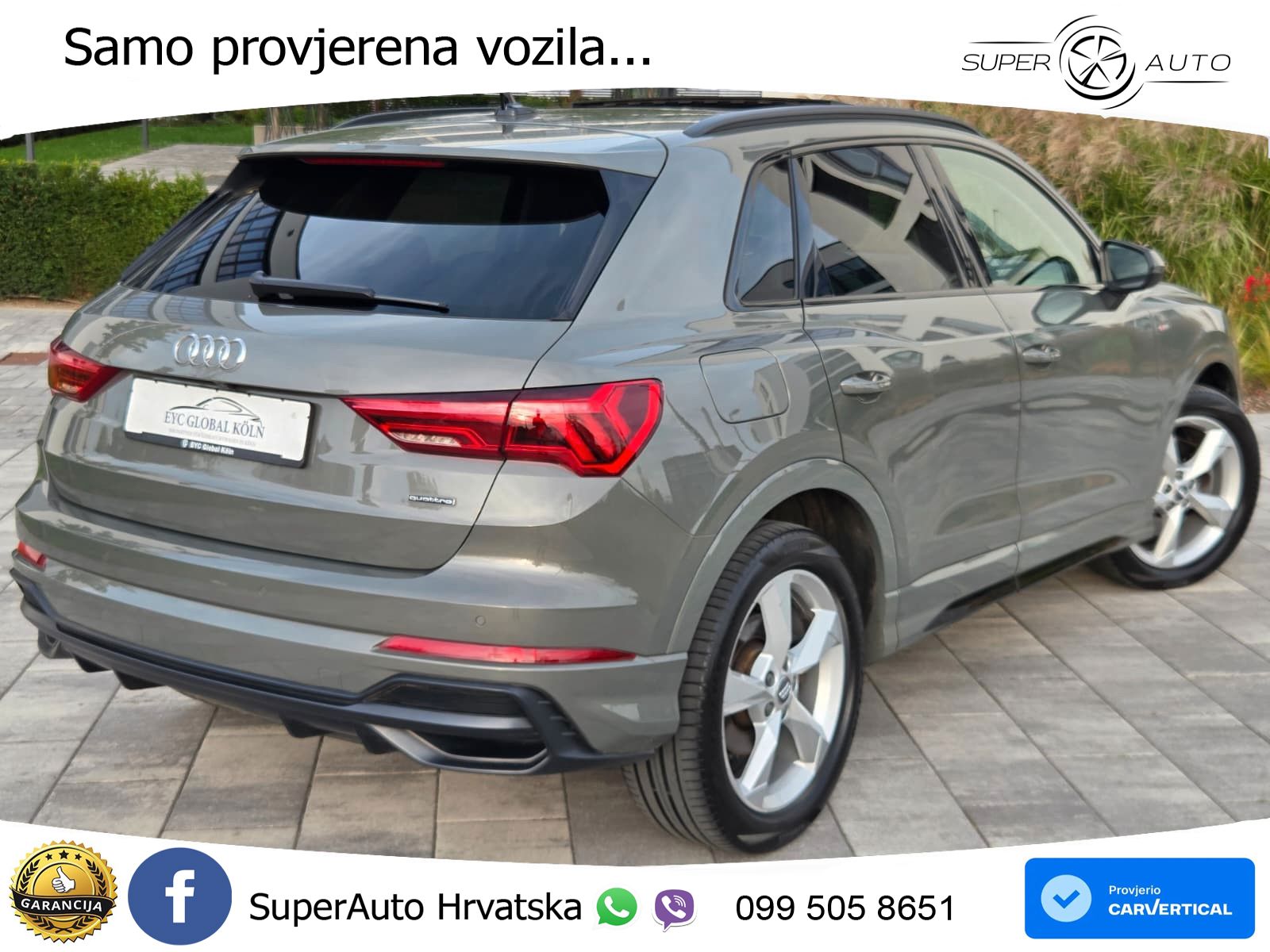 Audi Q3 40 TFSI (190 KS) quattro S tronic S line