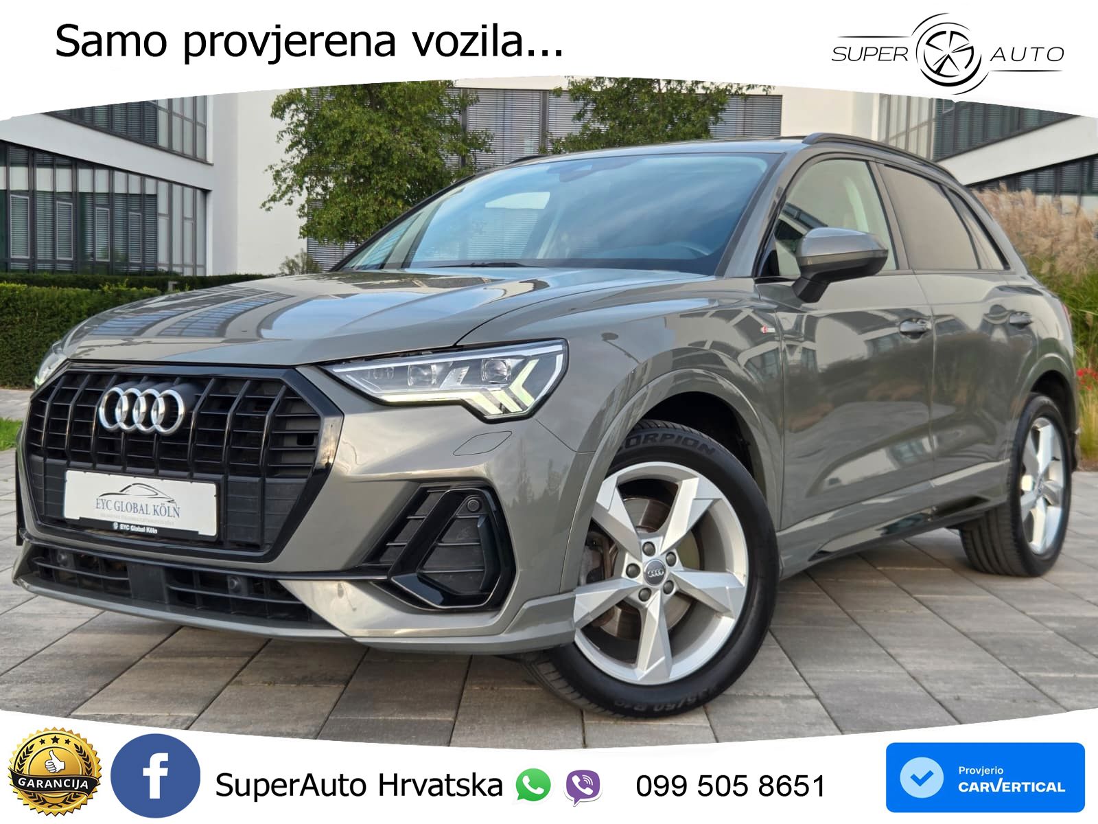 Audi Q3 40 TFSI (190 KS) quattro S tronic S line