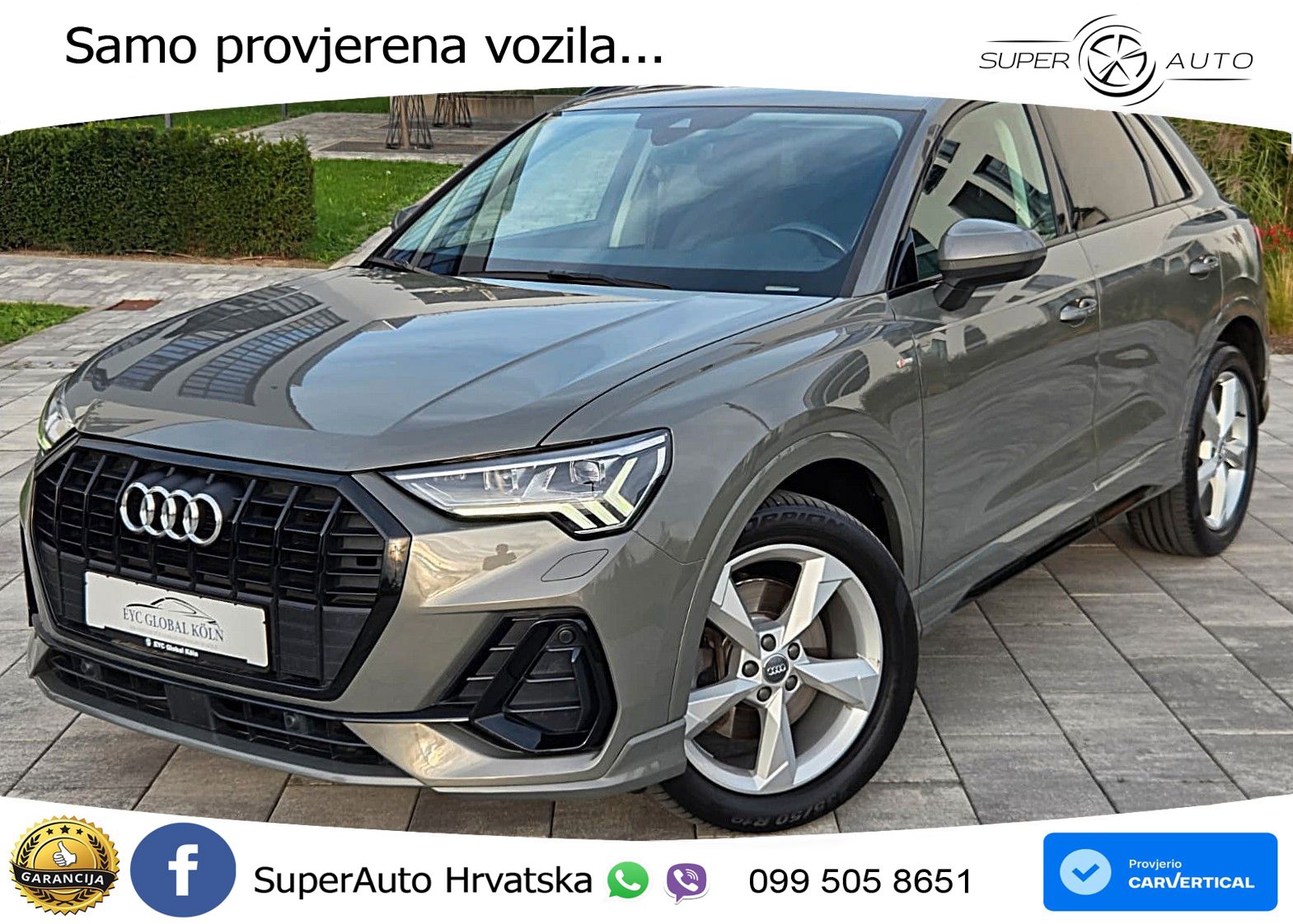 Audi Q3 40 TFSI (190 KS) quattro S tronic S line