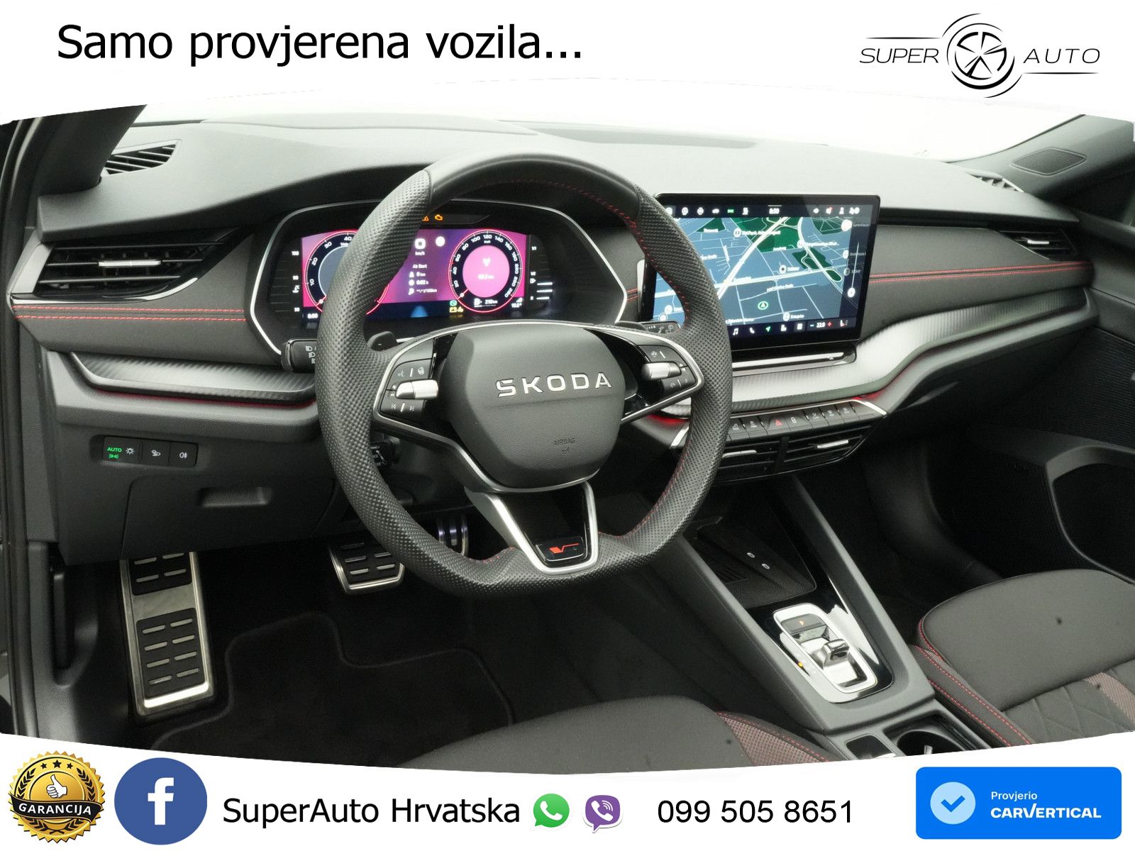 Škoda Octavia Combi RS 2.0 TSI (265 KS) DSG MATRIX+GR SJED+KAM