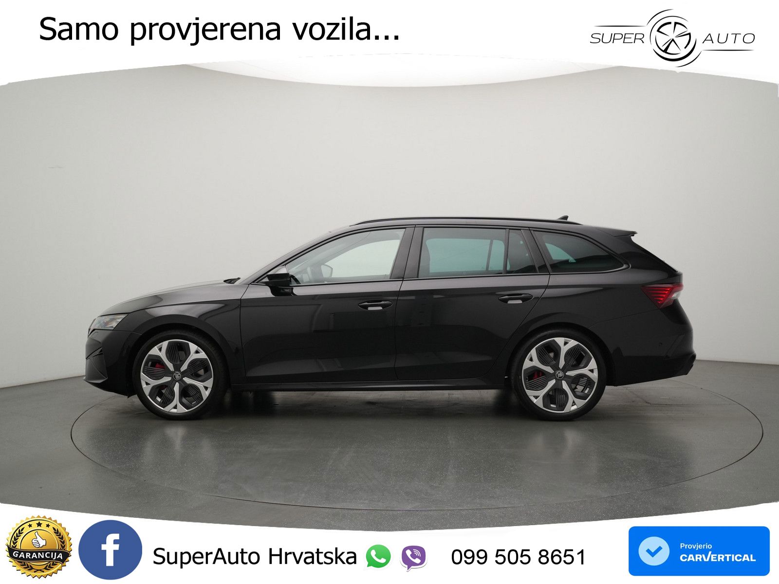 Škoda Octavia Combi RS 2.0 TSI (265 KS) DSG MATRIX+GR SJED+KAM
