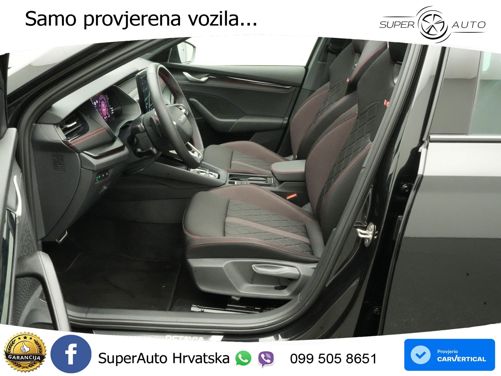 Škoda Octavia Combi RS 2.0 TSI (265 KS) DSG MATRIX+GR SJED+KAM