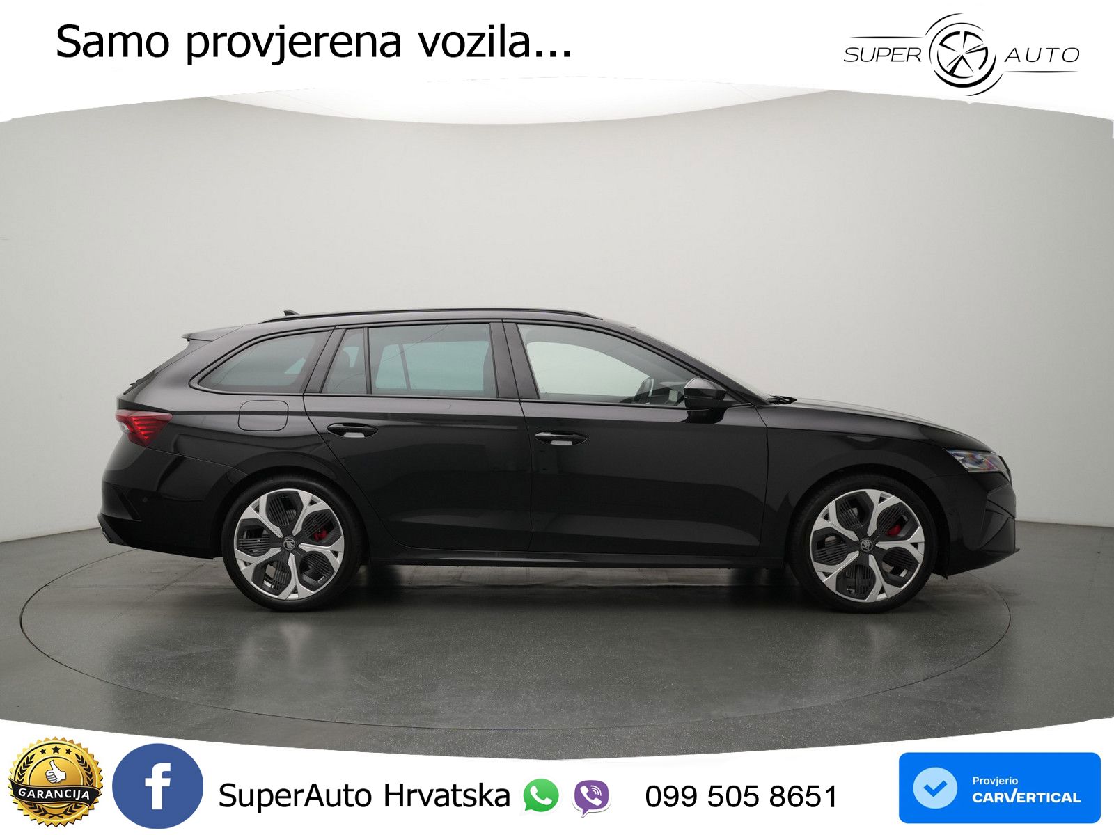 Škoda Octavia Combi RS 2.0 TSI (265 KS) DSG MATRIX+GR SJED+KAM
