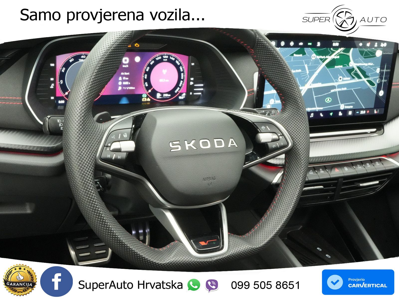 Škoda Octavia Combi RS 2.0 TSI (265 KS) DSG MATRIX+GR SJED+KAM