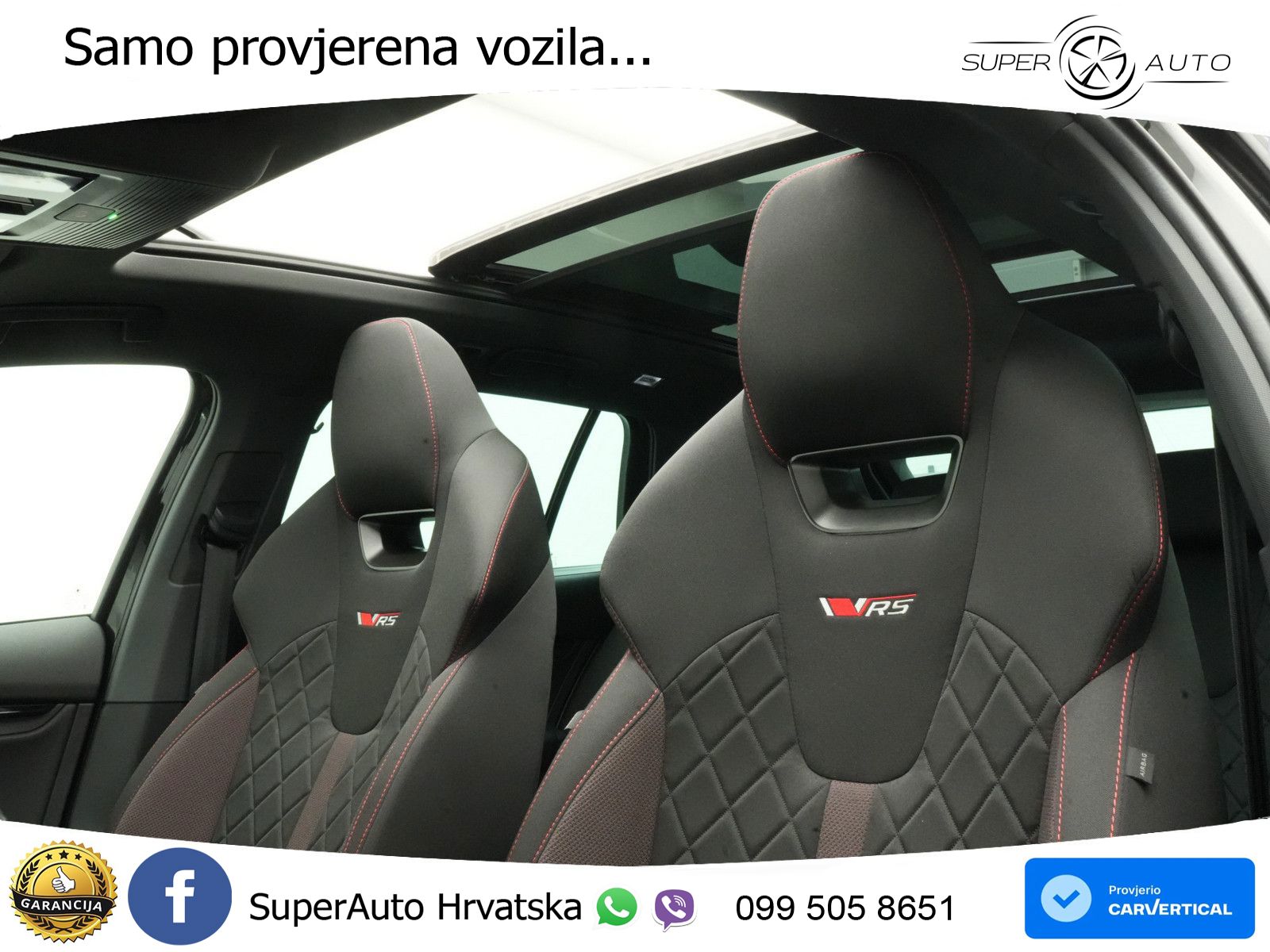Škoda Octavia Combi RS 2.0 TSI (265 KS) DSG MATRIX+GR SJED+KAM