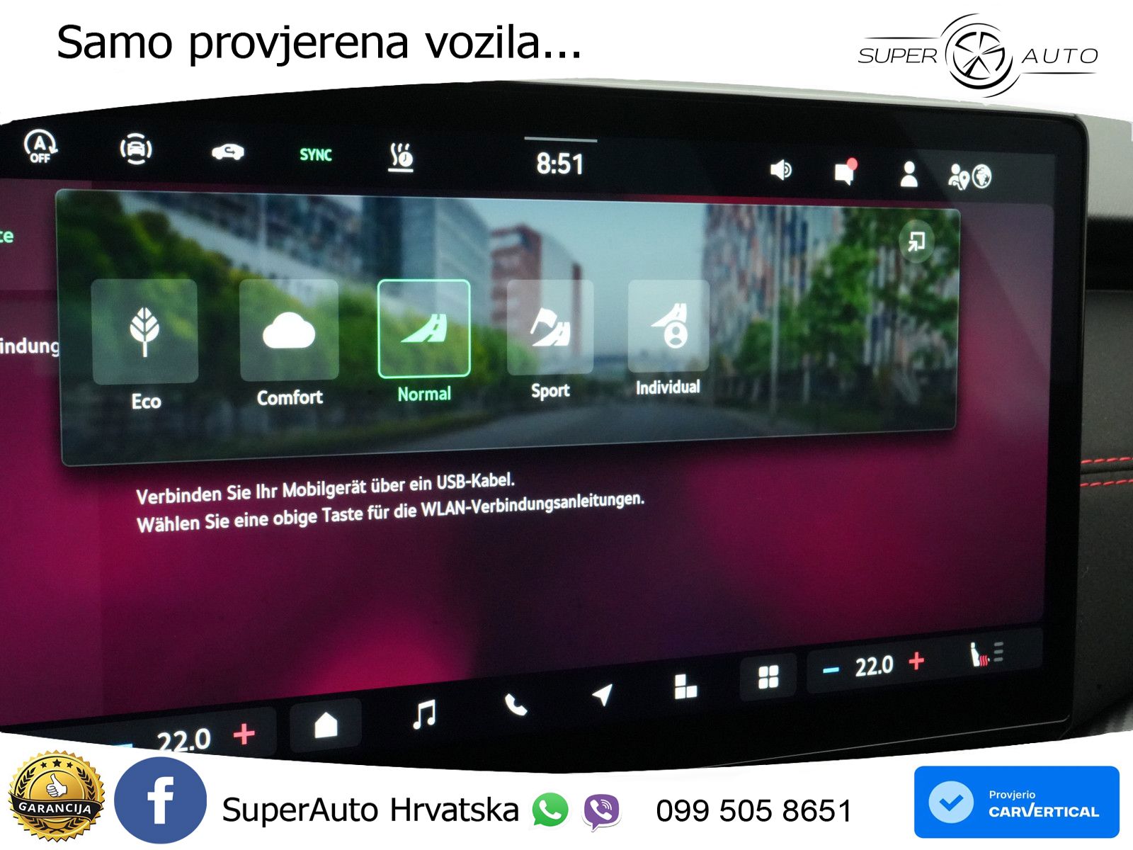 Škoda Octavia Combi RS 2.0 TSI (265 KS) DSG MATRIX+GR SJED+KAM