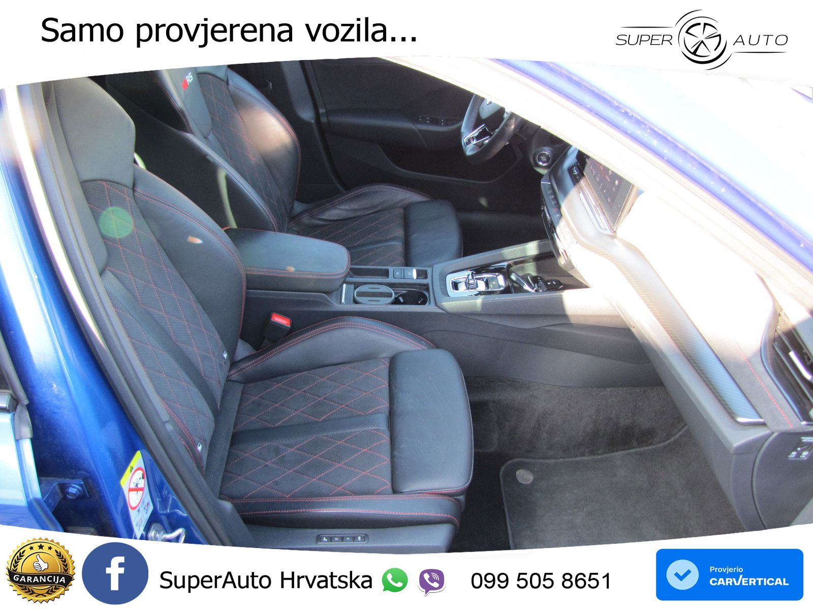 Škoda Octavia Combi RS 2.0 TSI (245 KS) DSG LED+GR SJED+ACC