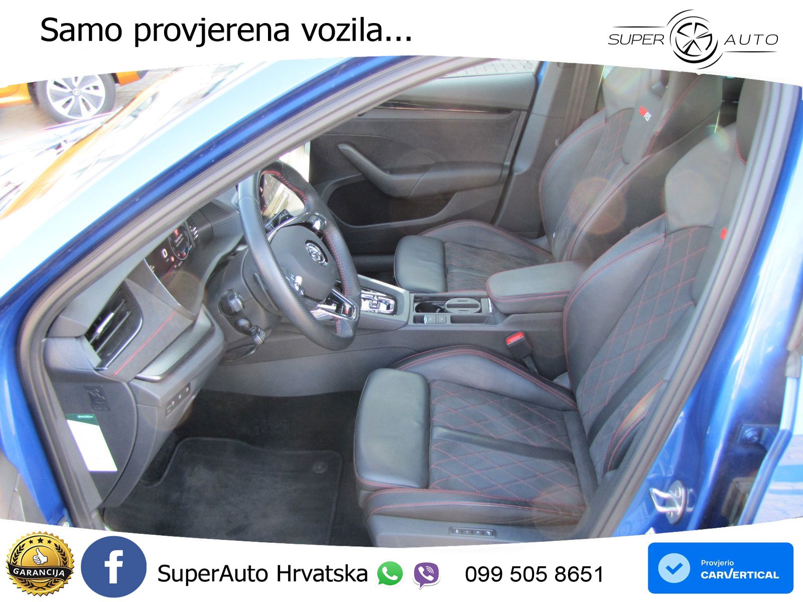Škoda Octavia Combi RS 2.0 TSI (245 KS) DSG LED+GR SJED+ACC