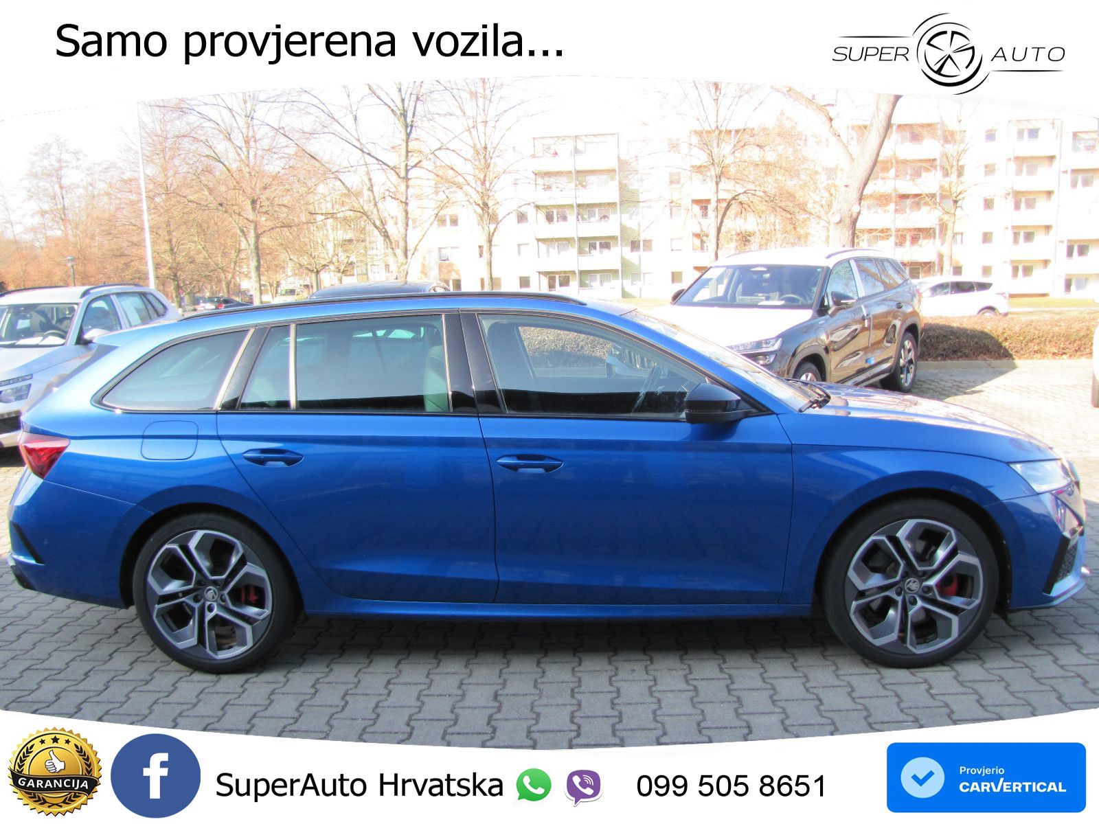 Škoda Octavia Combi RS 2.0 TSI (245 KS) DSG LED+GR SJED+ACC