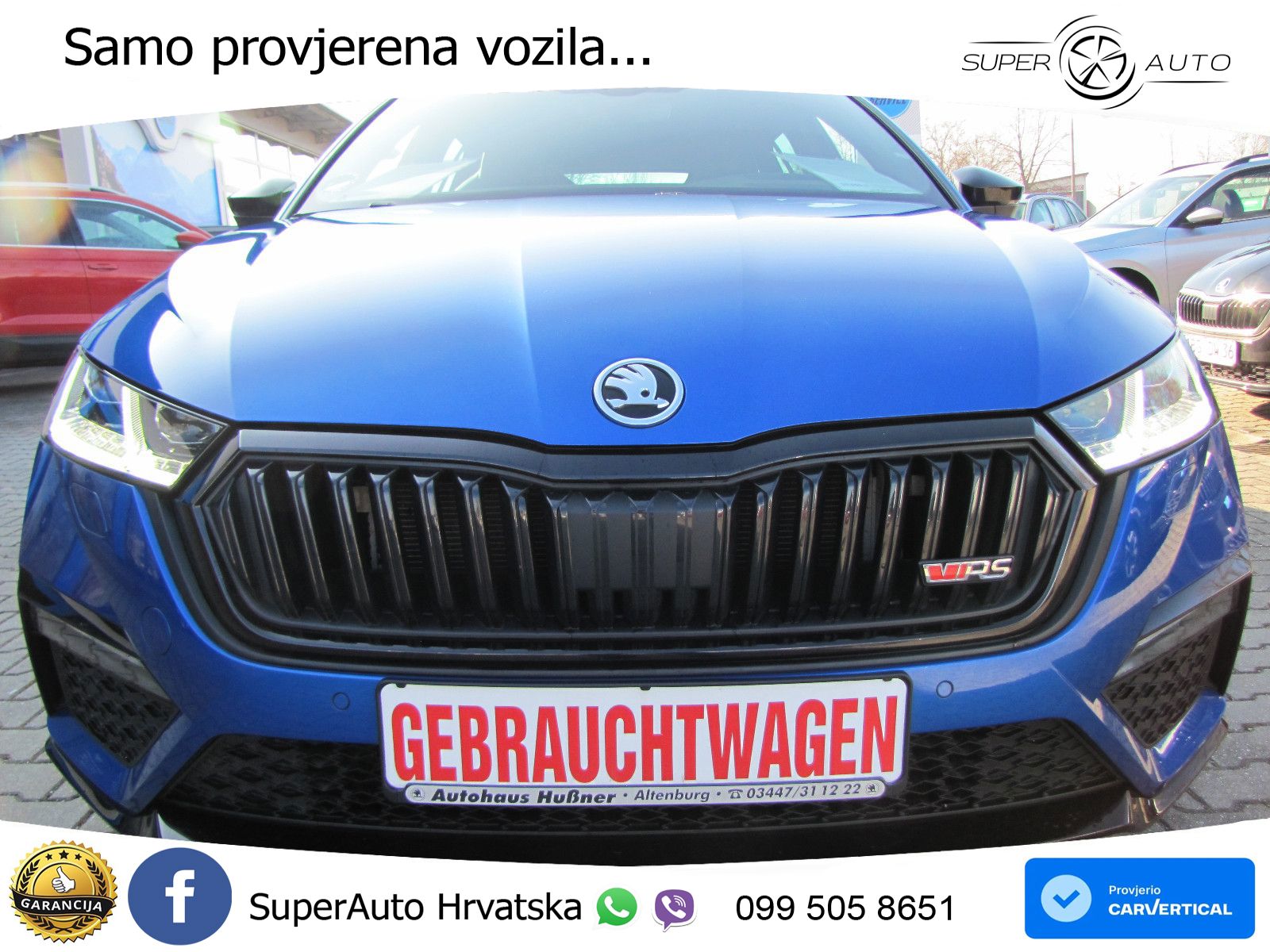 Škoda Octavia Combi RS 2.0 TSI (245 KS) DSG LED+GR SJED+ACC