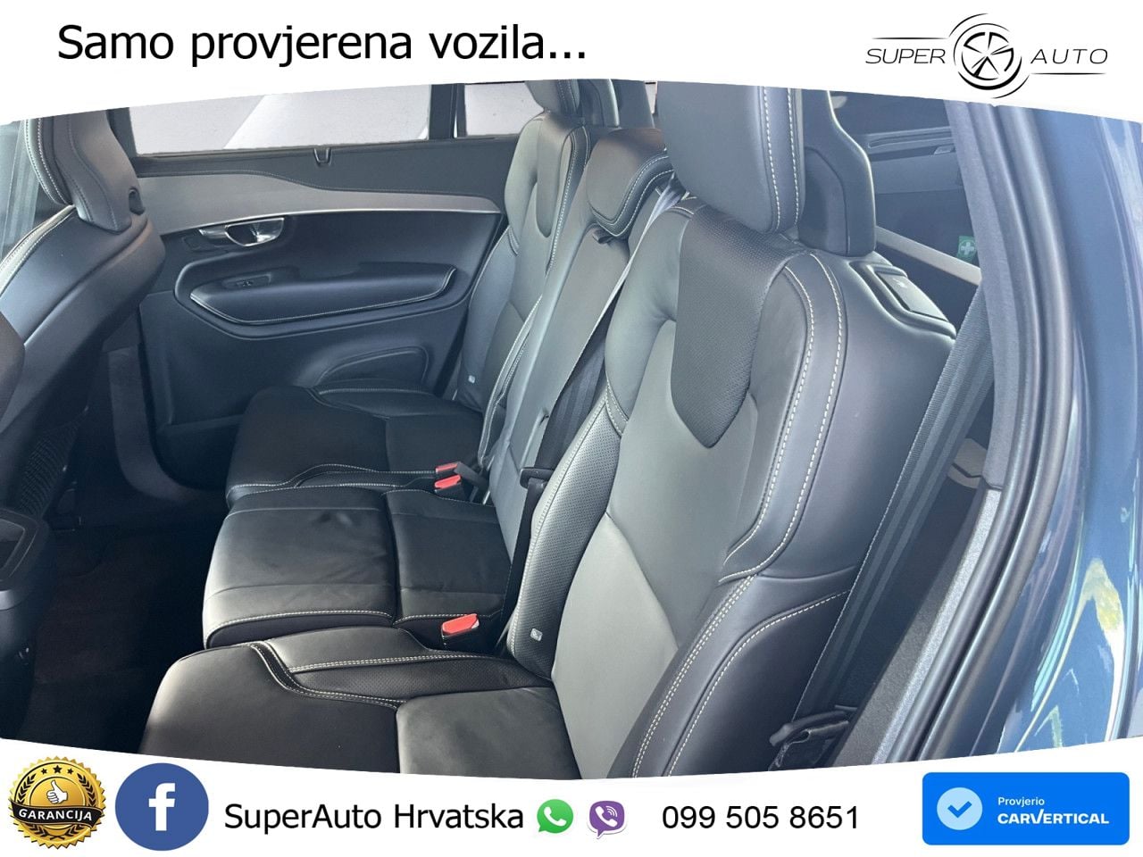 Volvo XC90 2.0 B5 Diesel AWD Automatic ZRAČNI+ACC+GR SJED+KAM+PANO