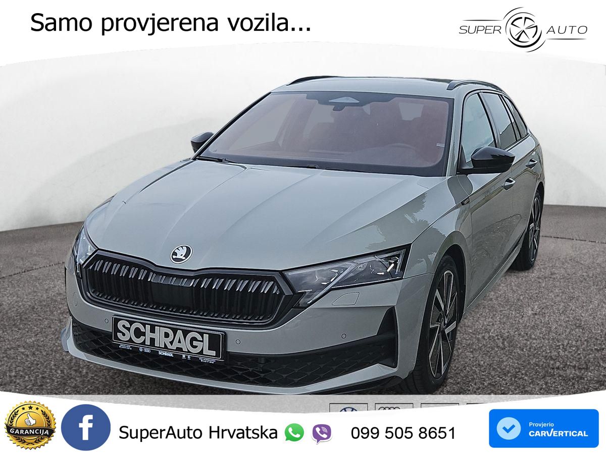 Škoda Octavia Combi 1.5 TSI (150 KS) DSG SportLine MATRIX+GR SJED+KAM