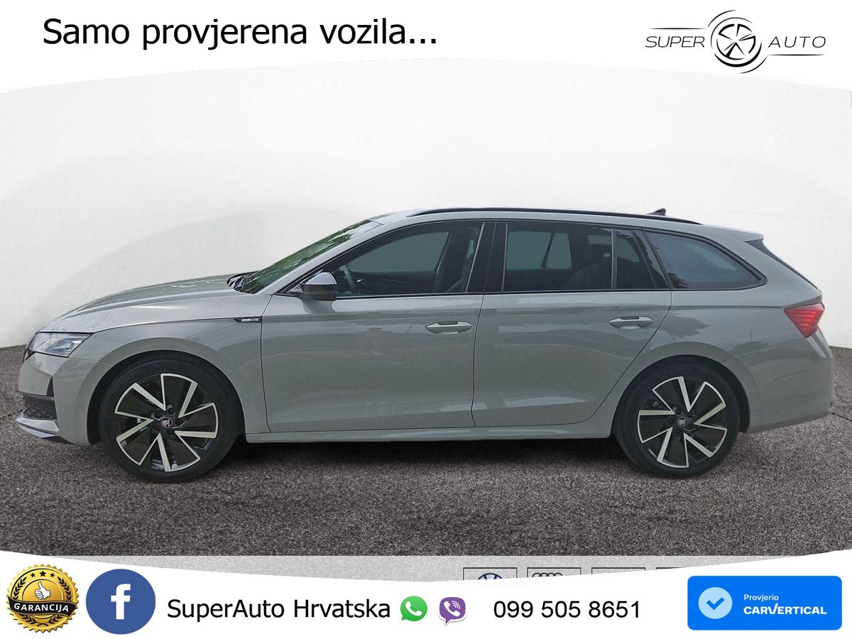 Škoda Octavia Combi 1.5 TSI (150 KS) DSG SportLine MATRIX+GR SJED+KAM