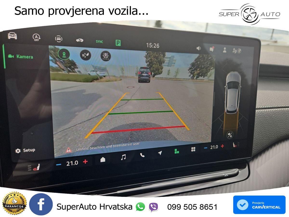 Škoda Octavia Combi 1.5 TSI (150 KS) DSG SportLine MATRIX+GR SJED+KAM