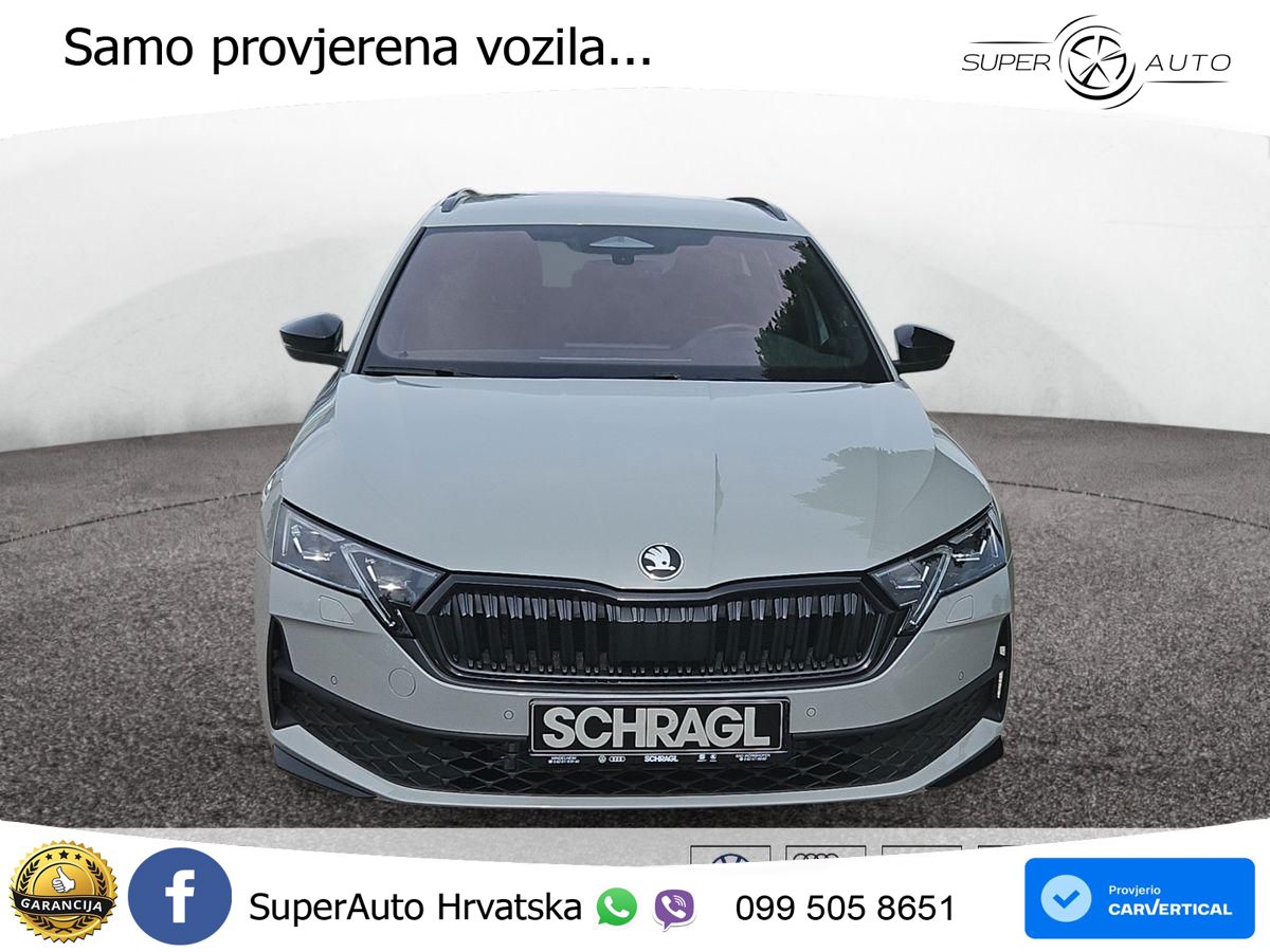 Škoda Octavia Combi 1.5 TSI (150 KS) DSG SportLine MATRIX+GR SJED+KAM