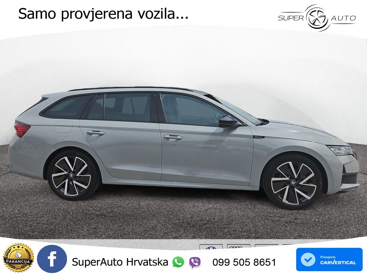 Škoda Octavia Combi 1.5 TSI (150 KS) DSG SportLine MATRIX+GR SJED+KAM