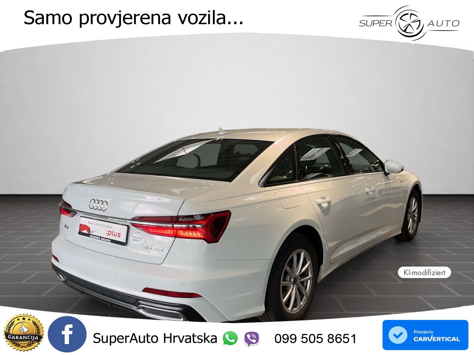Audi A6 35 TDI (163 KS) S tronic LED+GR SJED+ACC