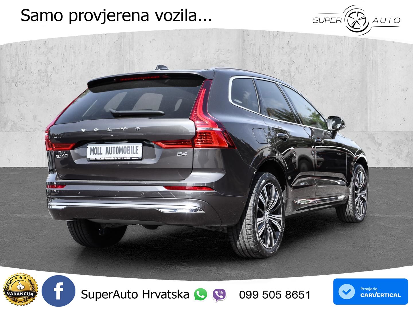 Volvo XC60 B4 Diesel FWD Geartronic LED+GR SJED+ACC