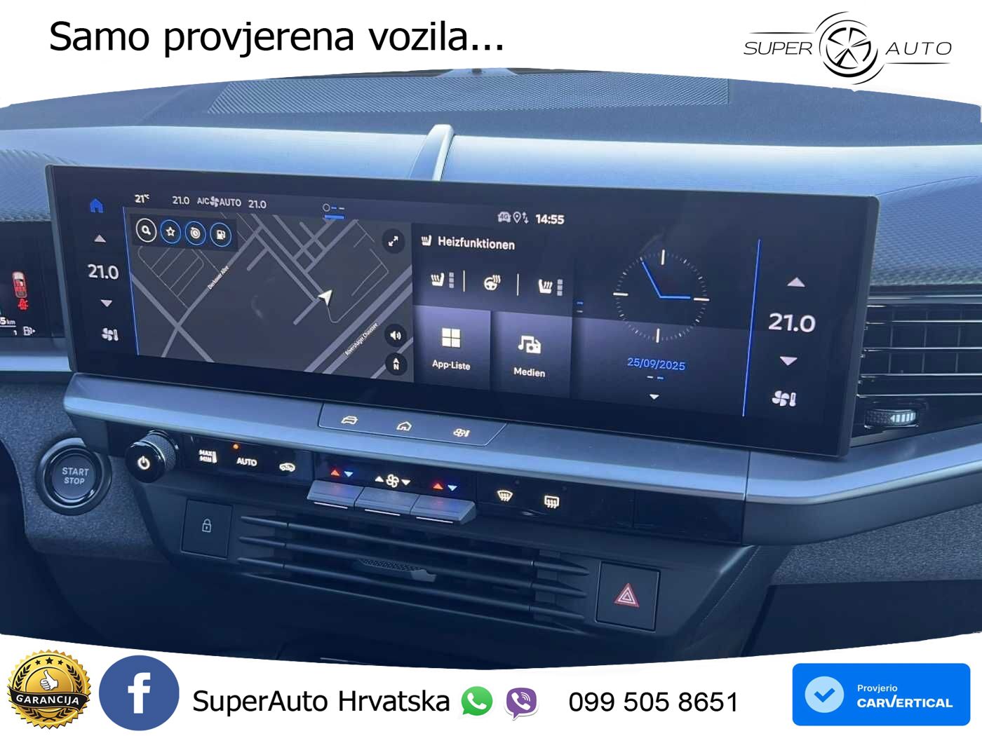 Opel Grandland 1.2 Turbo (145 KS) Hybrid eDCT GS LED+GR SJED+ACC