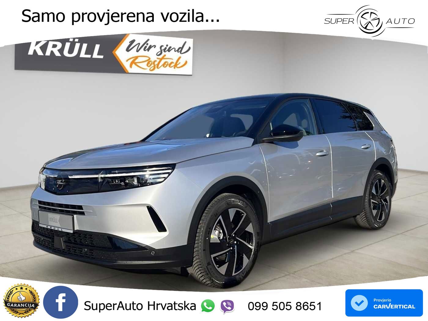 Opel Grandland 1.2 Turbo (145 KS) Hybrid eDCT GS LED+GR SJED+ACC