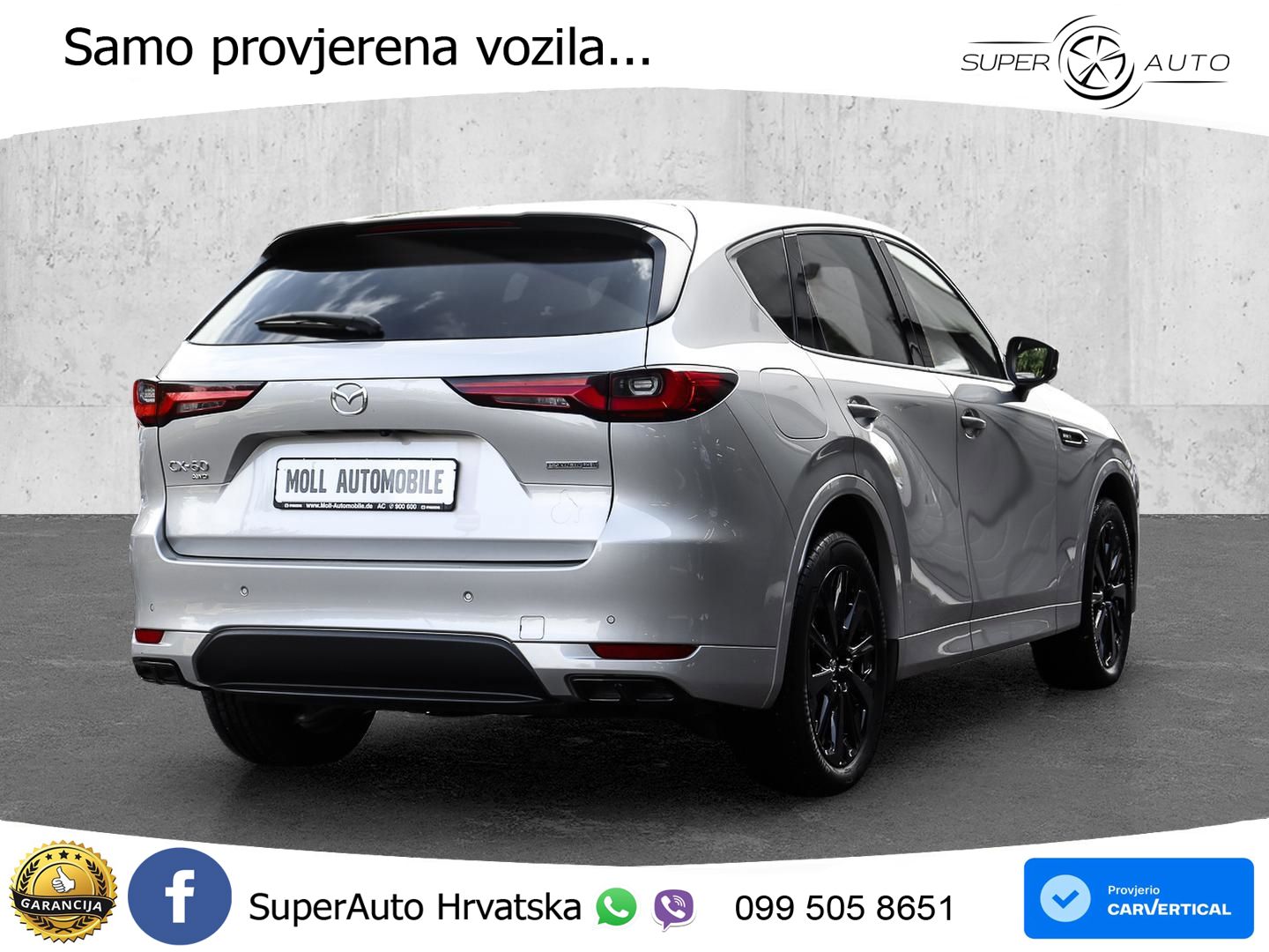 Mazda CX-60 2.5 e-Skyactiv (328 KS) AWD Automatic LED+GR SJED+ACC