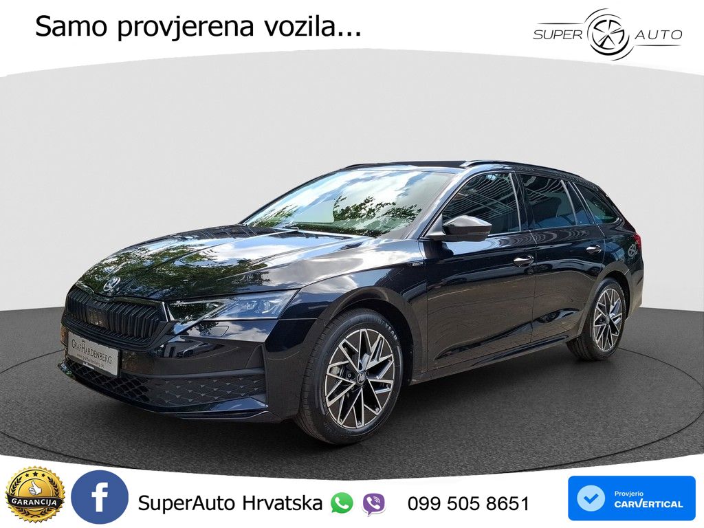 Škoda Octavia Combi 1.5 TSI (150 KS) DSG SportLine MATRIX+GR SJED+KAM