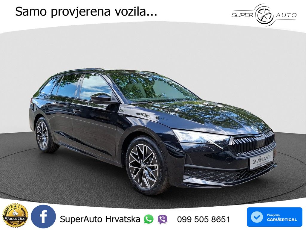 Škoda Octavia Combi 1.5 TSI (150 KS) DSG SportLine MATRIX+GR SJED+KAM