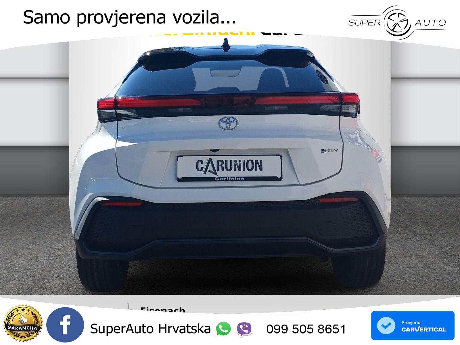 Toyota C-HR 2.0 (198 KS) Hybrid e-CVT Teamplayer