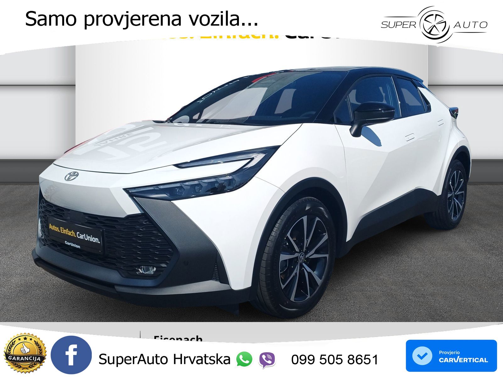 Toyota C-HR 2.0 (198 KS) Hybrid e-CVT Teamplayer