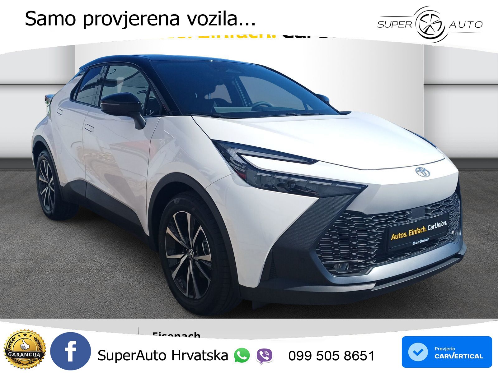 Toyota C-HR 2.0 (198 KS) Hybrid e-CVT Teamplayer