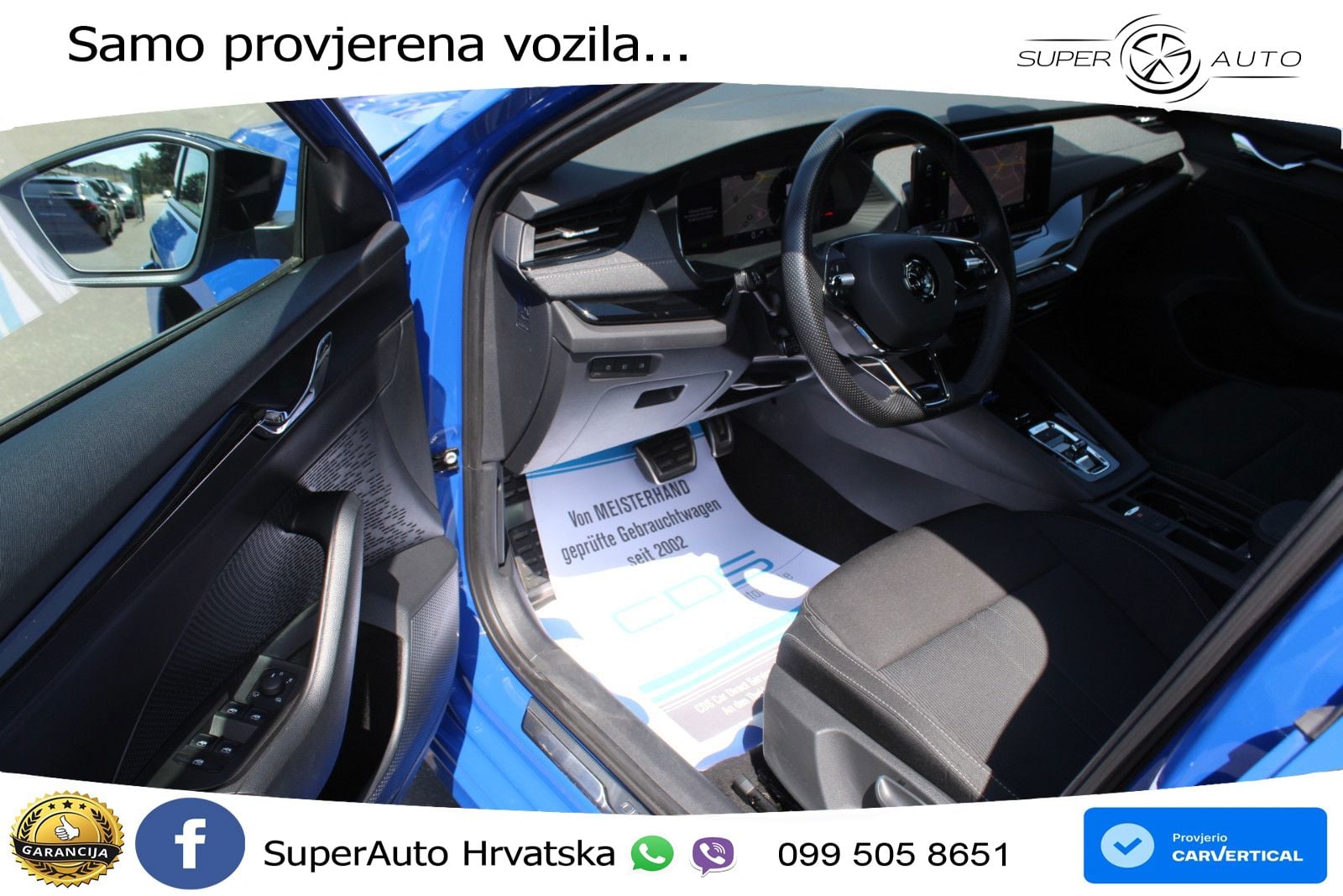 Škoda Octavia Combi 2.0 TSI (190 KS) 4x4 DSG SportLine LED+GR SJED+ACC