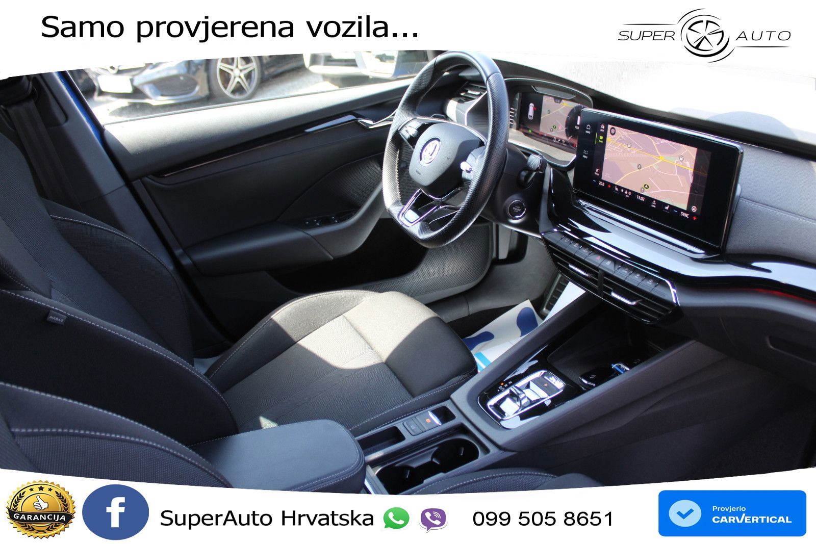 Škoda Octavia Combi 2.0 TSI (190 KS) 4x4 DSG SportLine LED+GR SJED+ACC