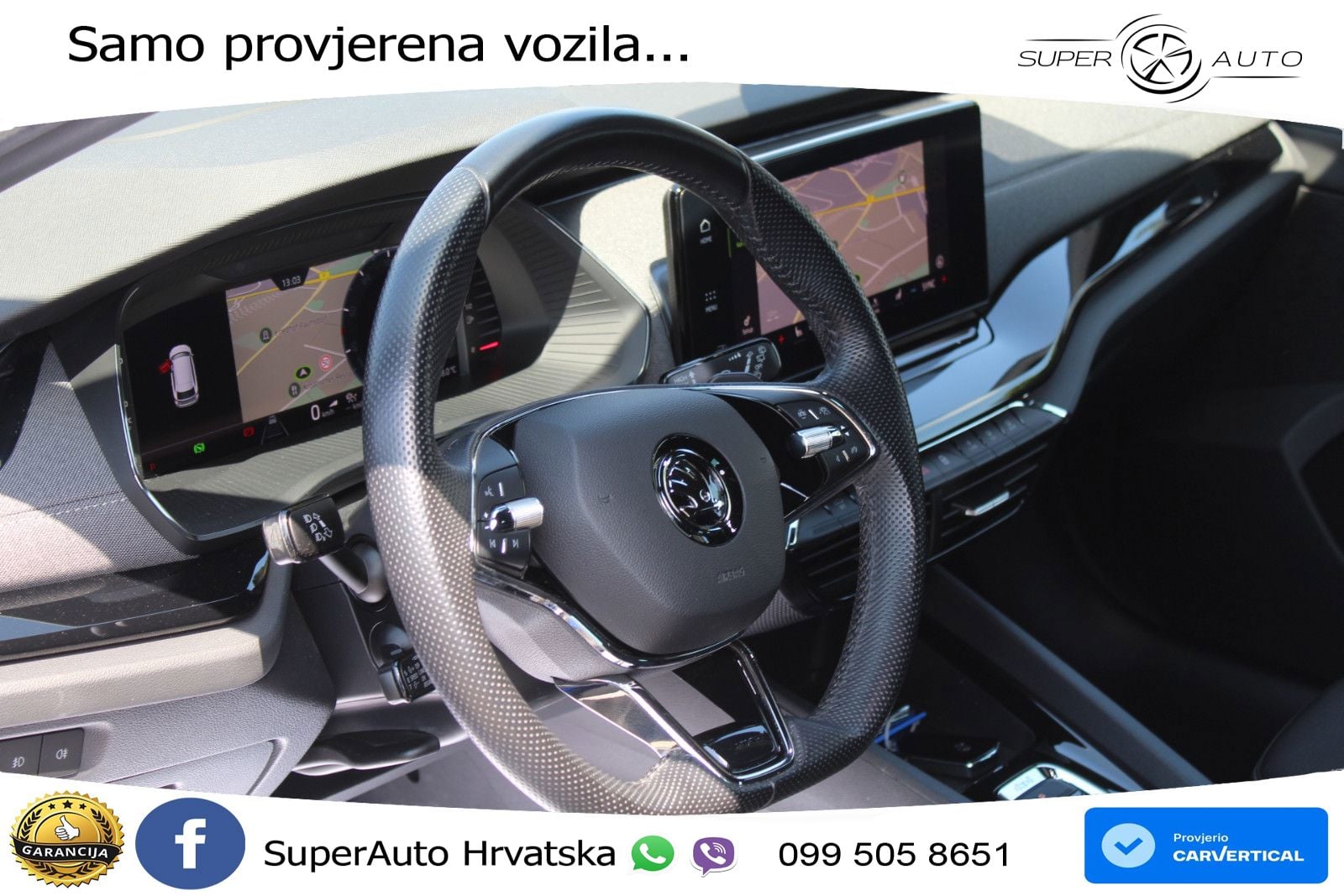 Škoda Octavia Combi 2.0 TSI (190 KS) 4x4 DSG SportLine LED+GR SJED+ACC