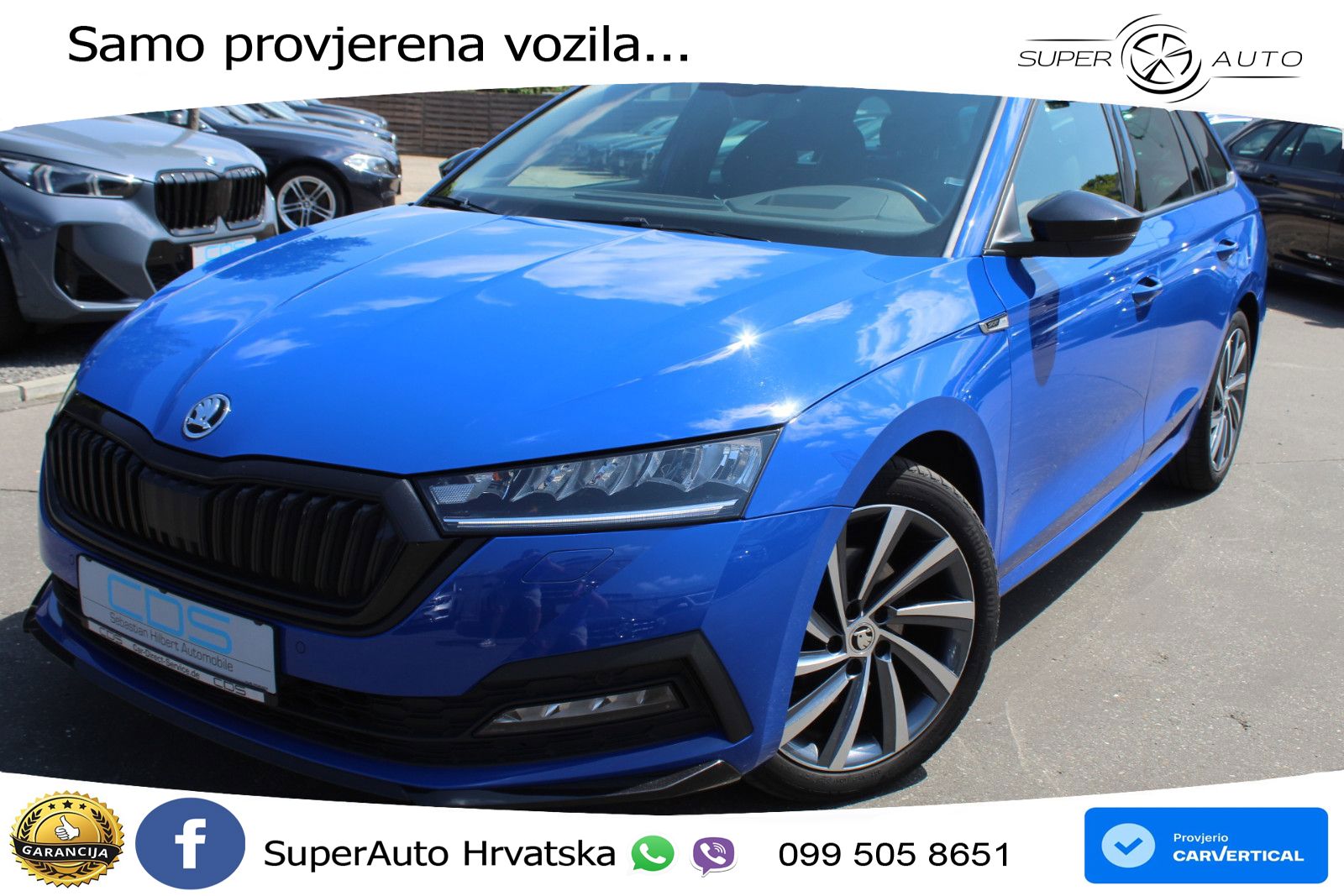Škoda Octavia Combi 2.0 TSI (190 KS) 4x4 DSG SportLine LED+GR SJED+ACC