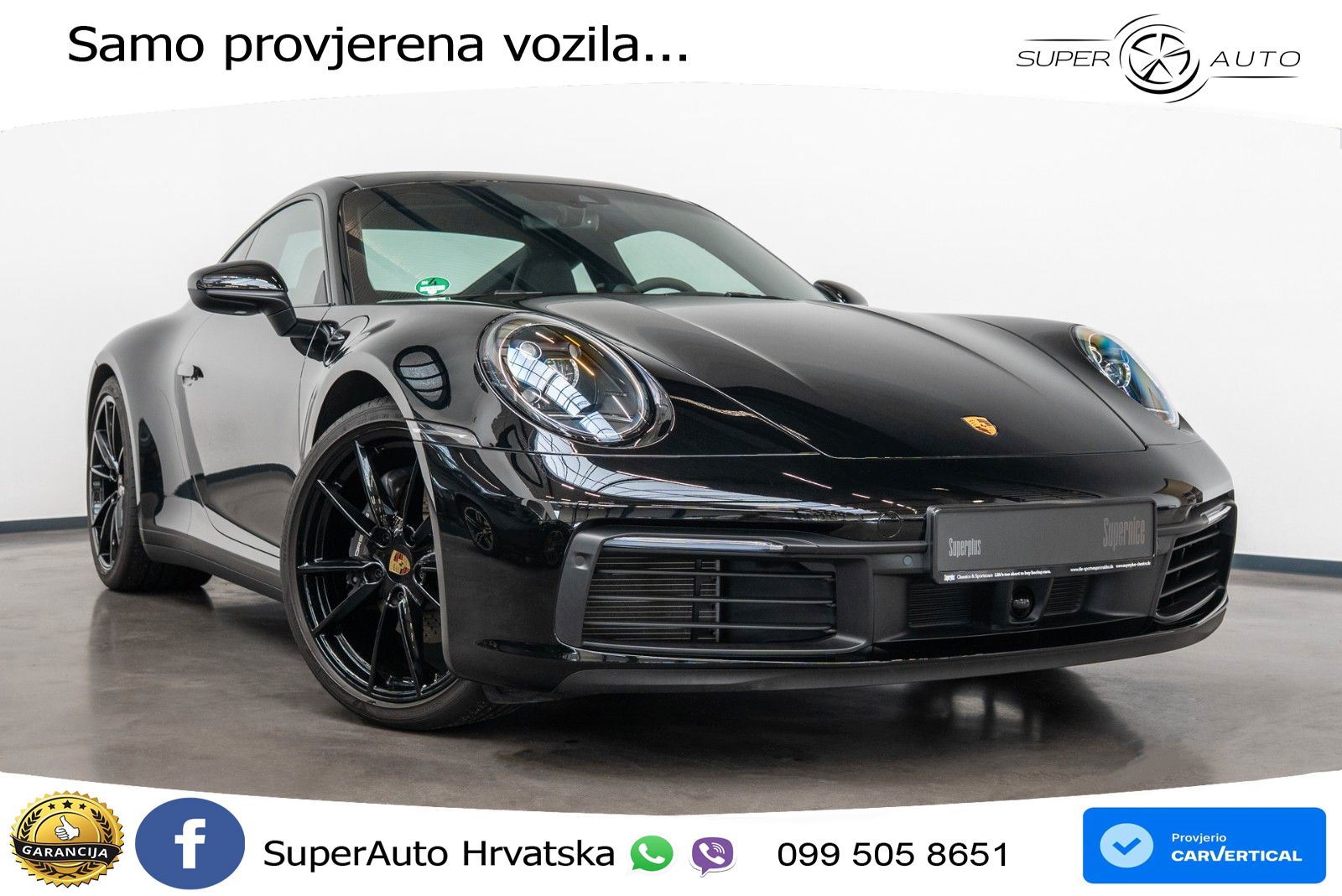 Porsche 911 Carrera 3.0 (385 KS) PDK ZRAČNI+ACC+GR SJED+KAM