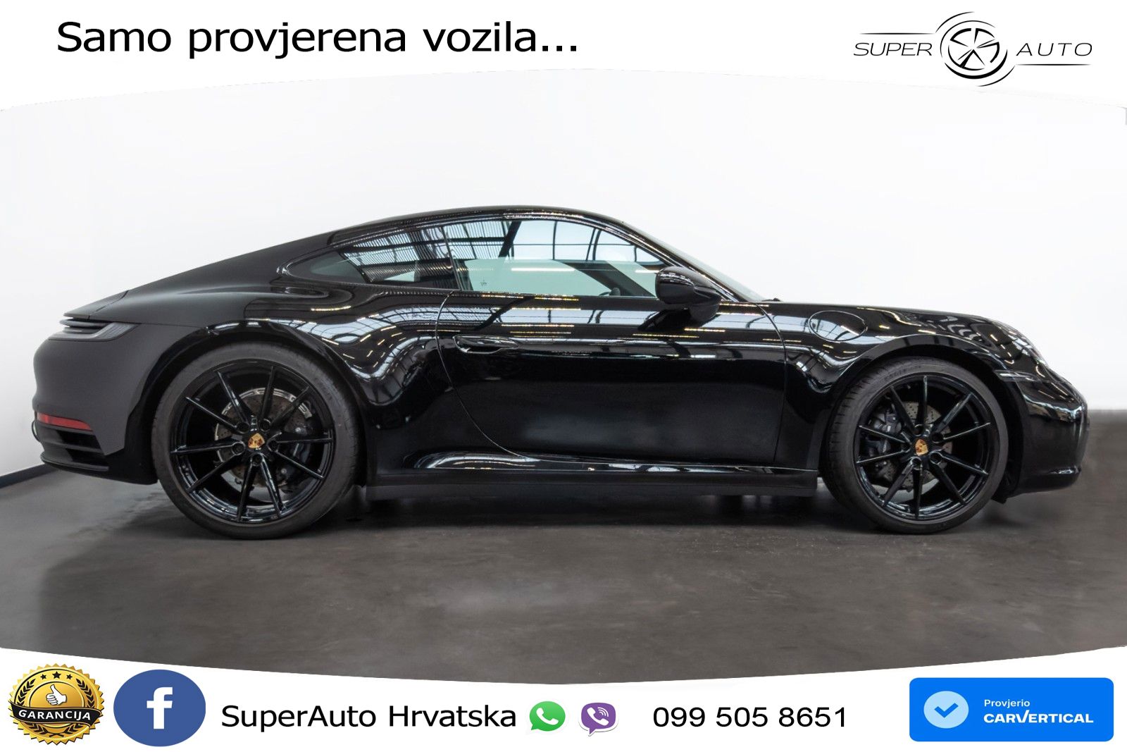 Porsche 911 Carrera 3.0 (385 KS) PDK ZRAČNI+ACC+GR SJED+KAM