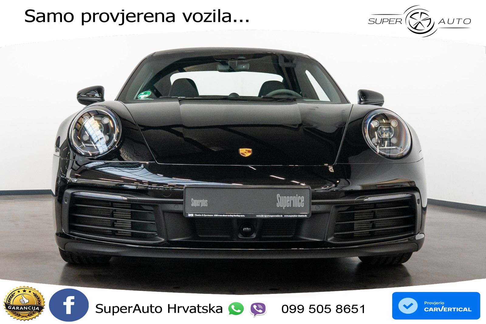 Porsche 911 Carrera 3.0 (385 KS) PDK ZRAČNI+ACC+GR SJED+KAM