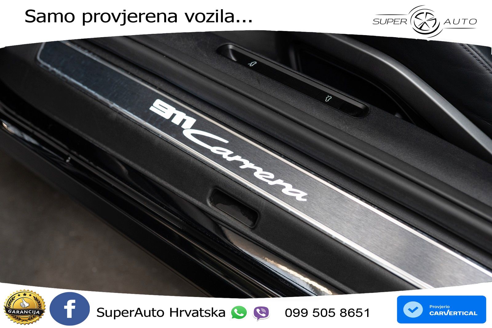Porsche 911 Carrera 3.0 (385 KS) PDK ZRAČNI+ACC+GR SJED+KAM