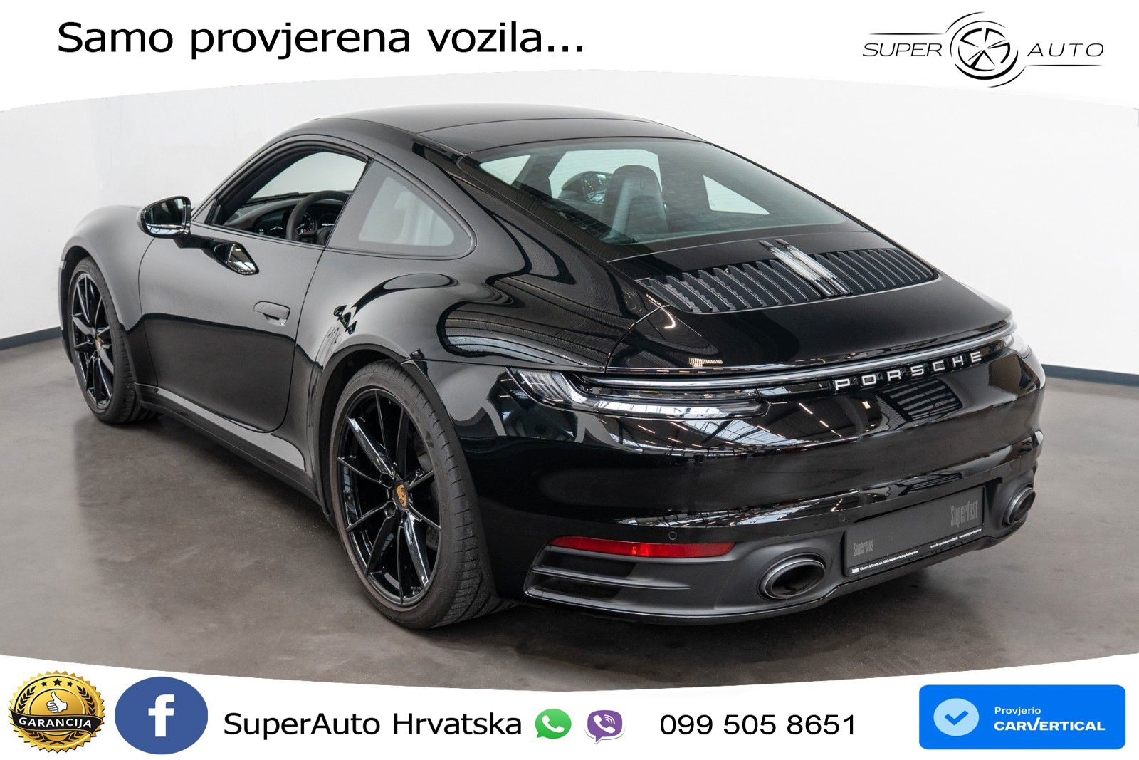Porsche 911 Carrera 3.0 (385 KS) PDK ZRAČNI+ACC+GR SJED+KAM