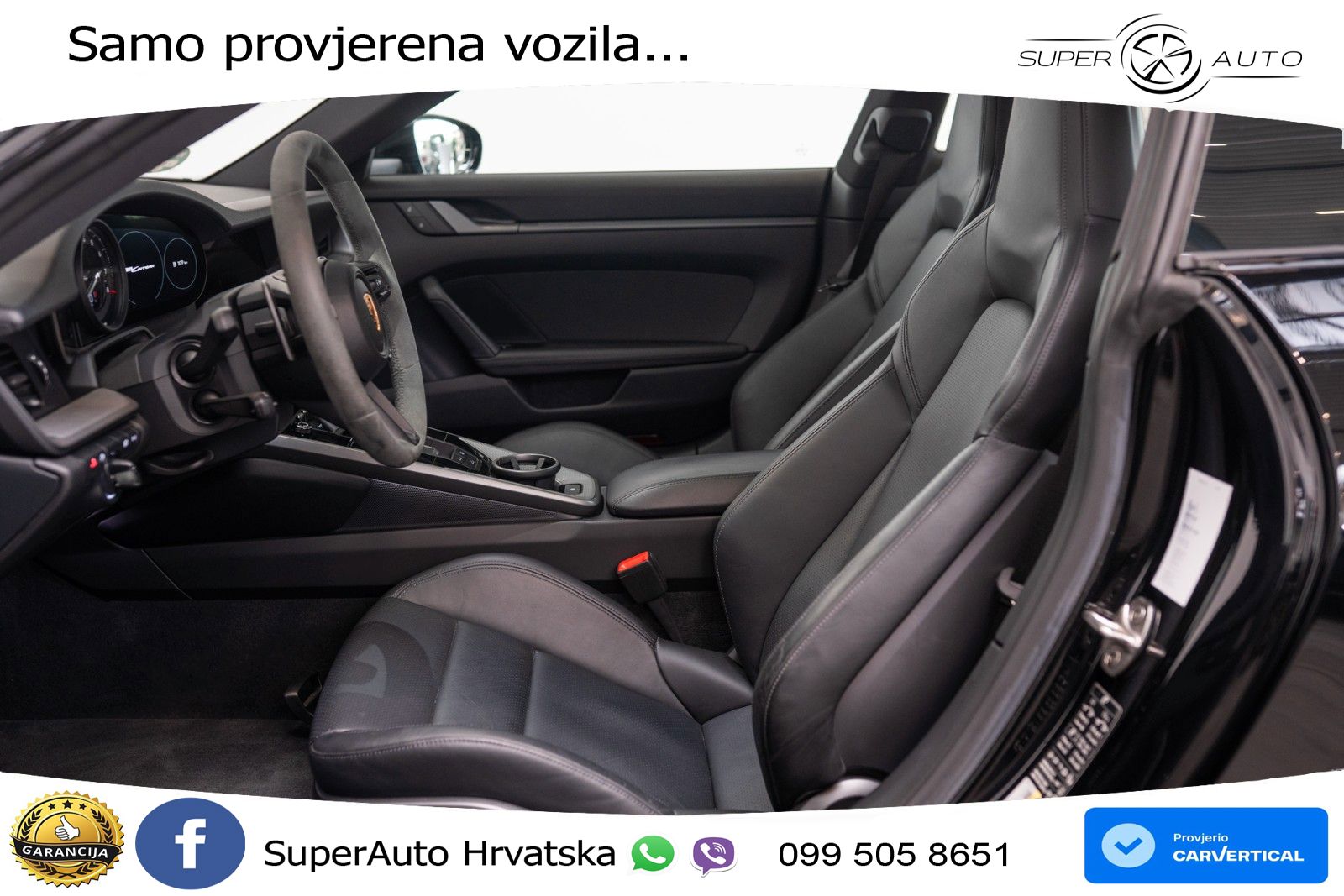 Porsche 911 Carrera 3.0 (385 KS) PDK ZRAČNI+ACC+GR SJED+KAM