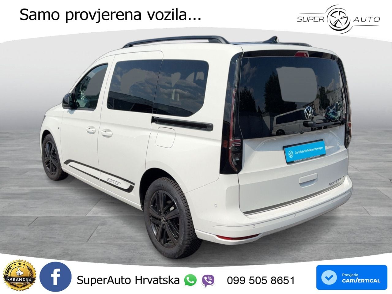 VW Caddy 122 KS LED+GR SJED+ACC