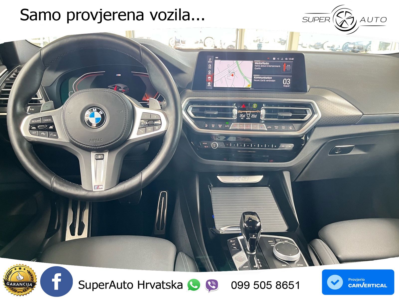 BMW X3 20i xDrive Steptronic M Sport LED+GR SJED+ACC