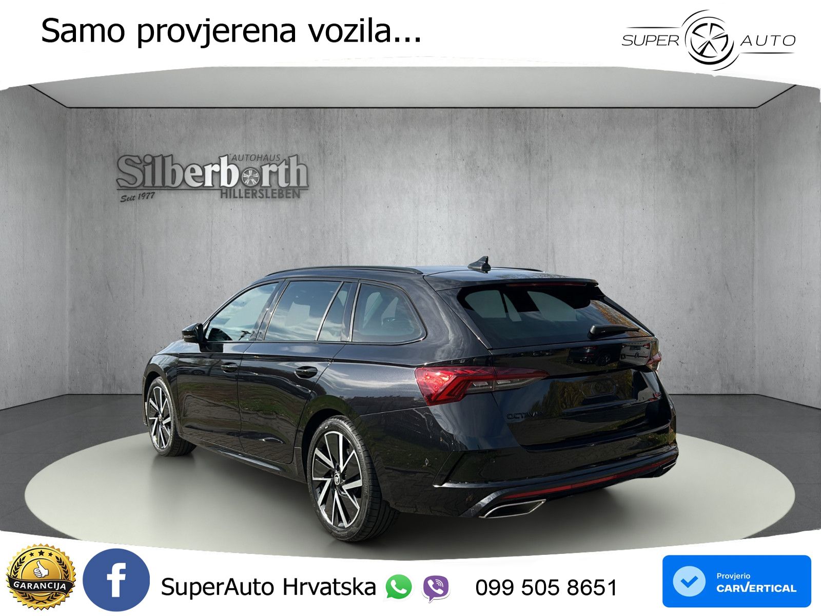 Škoda Octavia Combi RS 2.0 TSI (245 KS) DSG LED+GR SJED+ACC