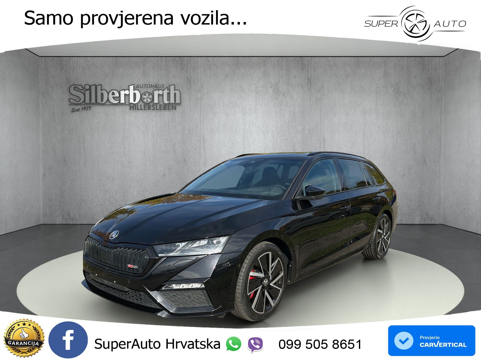 Škoda Octavia Combi RS 2.0 TSI (245 KS) DSG LED+GR SJED+ACC